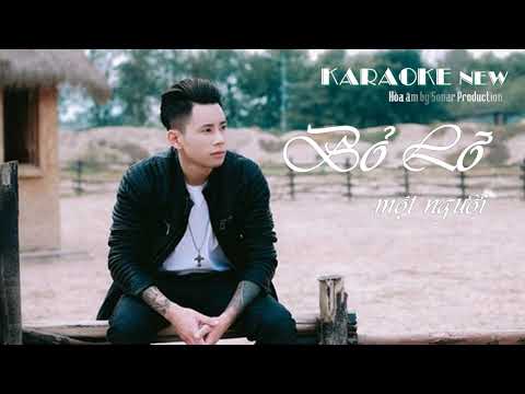 [KARAOKE/BEAT] Bỏ Lỡ Một Người - Lê Bảo Bình - Tone Nam