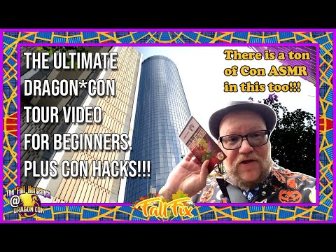 Dragon*Con for Beginners Tour | Host Hotels, Con ASMR, Cosplay, Hacks, Secret Food Court