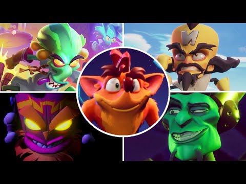 Crash Bandicoot 4: It's About Time - All Bosses