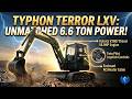 TYPHON TERROR LXV 6.6 Ton | Kubota V2607 | 56.9 HP , Boom Swing, Load-Sensing Hydraulics