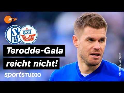Schalke 04 – Hansa Rostock Highlights | 2. Bundesliga, 25. Spieltag 2021/22 | sportstudio