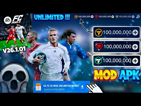 FC Mobile 26 Mod Apk V26.1.01 Get Unlimited Money Hack- Fc Coins , Points Mod Menu 2025 Download ✨