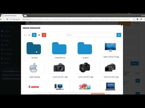 How to use Product Manager Quick Edit Module OpenCart