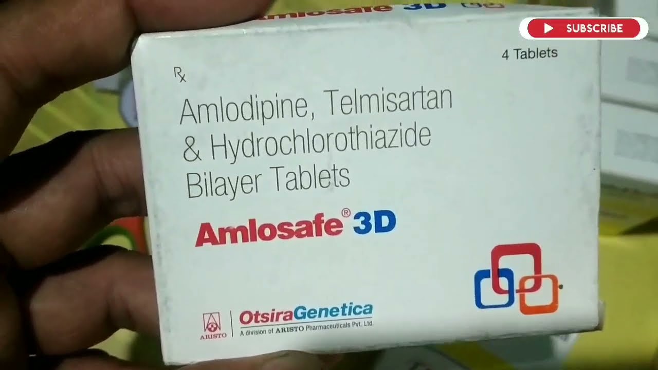 Amlosafe 3D Tablet Benefits & Uses | Detail review in Hindi | Medical Gyan