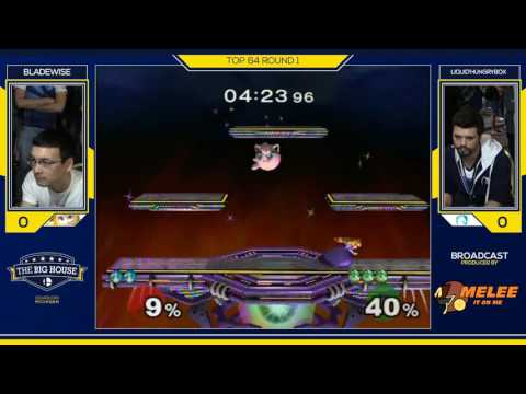 TBH6 - Liquid'Hungrybox (Jigglypuff) vs Bladewise (Peach) - SSBM Top 64