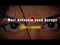 Méri Wafayein Yääd Kárôge Slowed Reverb Kumar Sanu Ll Moodlikelofi Jb5hk 90s Lofi
