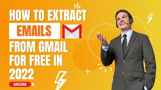 Extract Emails From GMAIL For Free!! Email Extractor