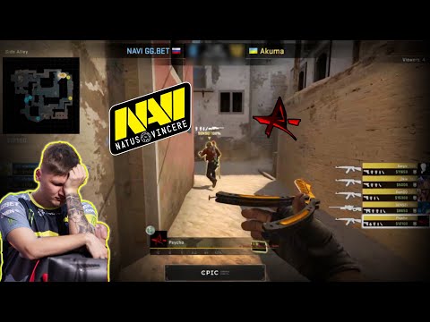 NAVI VS AKUMA | AKUMA SHOCK NAVI !!! | Highlights EPIC LEAGUE CSGO #navi #simple #navivsakuma #hltv