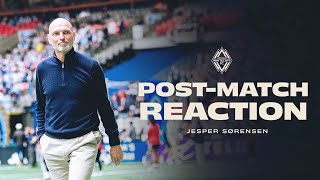 Jesper Sørensen Post-Victory Reaction vs New York City FC