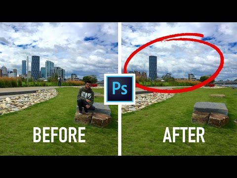 How to Remove ANY thing in a Picture using Photoshop...