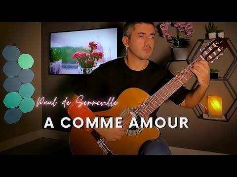 A comme Amour by Richard Clayderman | Classical Guitar Cover | Fingerstyle