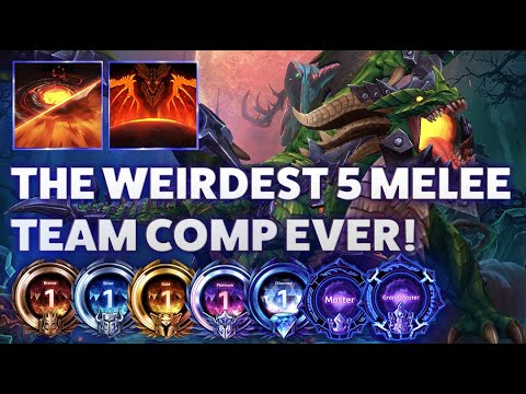 Deathwing Cataclysm - THE WEIRDEST 5 MELEE TEAM COMP EVER! - Bronze 2 Grandmaster S2 2023
