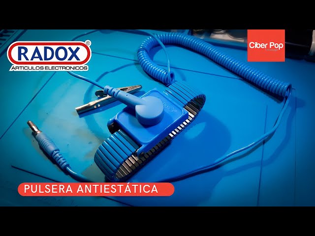 Vídeo relacionado con TRIXES Pulsera Antiestática ESD - Correa/Banda de Muñeca para ESD (Descarga Electrostática) con Banda de Toma de Tierra - Evita la Acumulación de Electricidad Estática