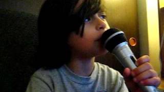 7YR OLD JUSTIN SINGING &quot;GREAT TRIP&quot; BY THE NAKED BROTHERS BAND