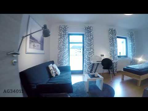 NU-34011 - Hochwertig möblierte 3-Zimmer-Wohnung mit WLAN und Balkon ideal zu Siemens