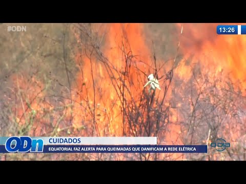 Equatorial faz alerta para queimadas que danificam rede elétrica 26 07 2021