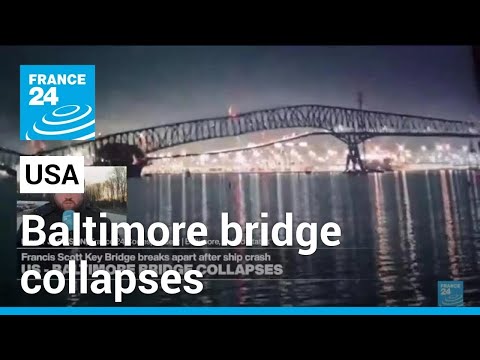 美國巴爾的摩大橋遭貨輪撞斷 事發經過、傷亡情況彙整