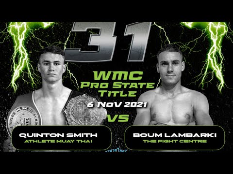 Quinton Smith Vs Boum Lambarki - Ignite The Fight 31