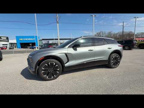 2024 Chevrolet Blazer EV RS eAWD in Silver for sale at Ontario Motor Sales in Oshawa, ON