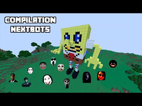 COMPILATION OF BEST SURVIVAL HOUSES PART 8 WITH NEXTBOTS in Minecraft - Gameplay - Coffin Meme