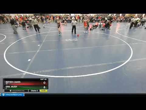 87 Lbs Cons. Round 3 - Eric Bush, IL Vs Bryer Caves, WI 0b2a