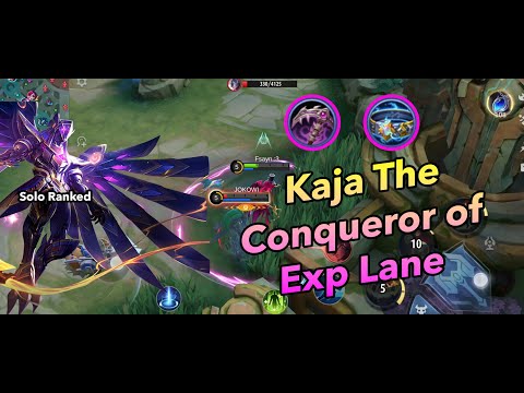 Kaja the Exp Lane Conquerors! ⚡Mobile Legends Easy Rank Up Hero⚡