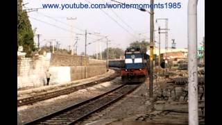 preview picture of video 'WDM3D 11393 Led Rayalaseema Express chugs Fatehnagar'