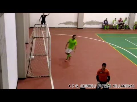 11 GIORNATA - DOMUS CHIA C5 - FUTSAL VILLANOVA 5 -10
