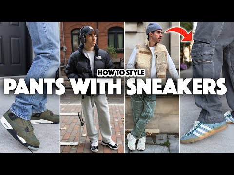Best Pants to Wear with Sneakers (Streetwear Outfits