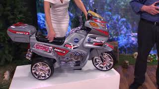 Playtastic Kindermotorrad mit Elektroantrieb inkl. Netzteil