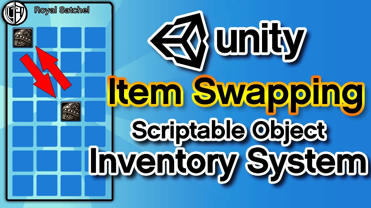 Unity3D - Item Swapping | Scriptable Object Inventory System | Part 5