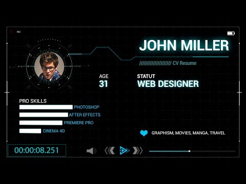 Graphic Designer Video Resume