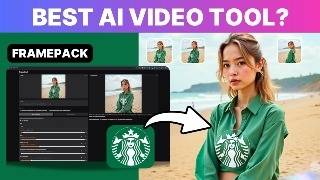 FramePack │ AMAZING Uncensored Local AI Video Generation (How to Install - Works w/ LOW VRAM)