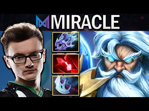 Zeus Dota 2 7.33 Miracle with Moon Shard - Manta