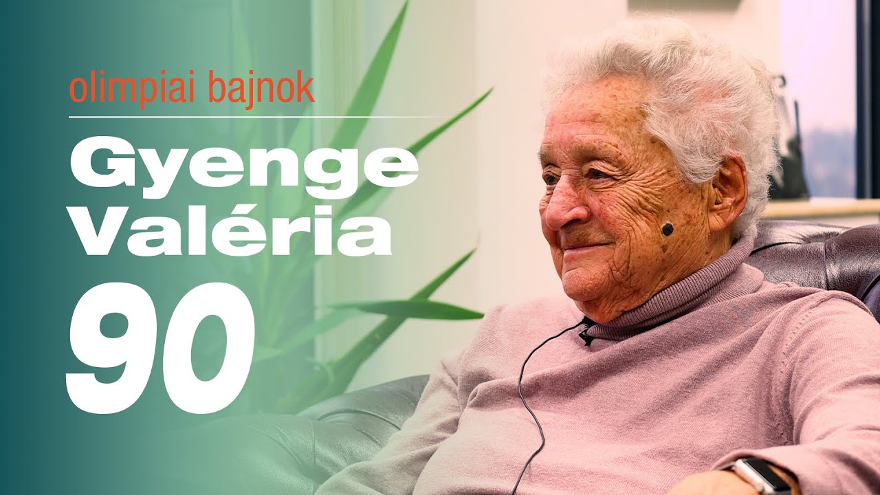 Az emberek lógtak az oszlopokon és virággal dobáltak minket | Gyenge Valéria 90