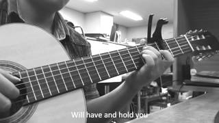 Beautiful in white guitar solo