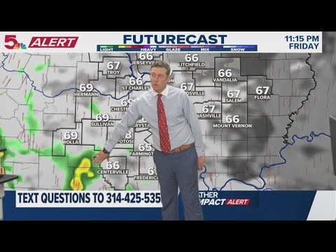 Friday morning update: Storms arrive tonight, severe weather possible
