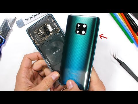 Mate 20 Pro Teardown - Whats under the 'Musical' Back?