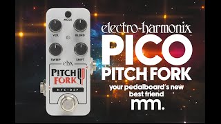 Video thumbnail for MusicMaker Presents - EHX PICO PITCH FORK: Packing Way More Than You Think! by Musicmaker