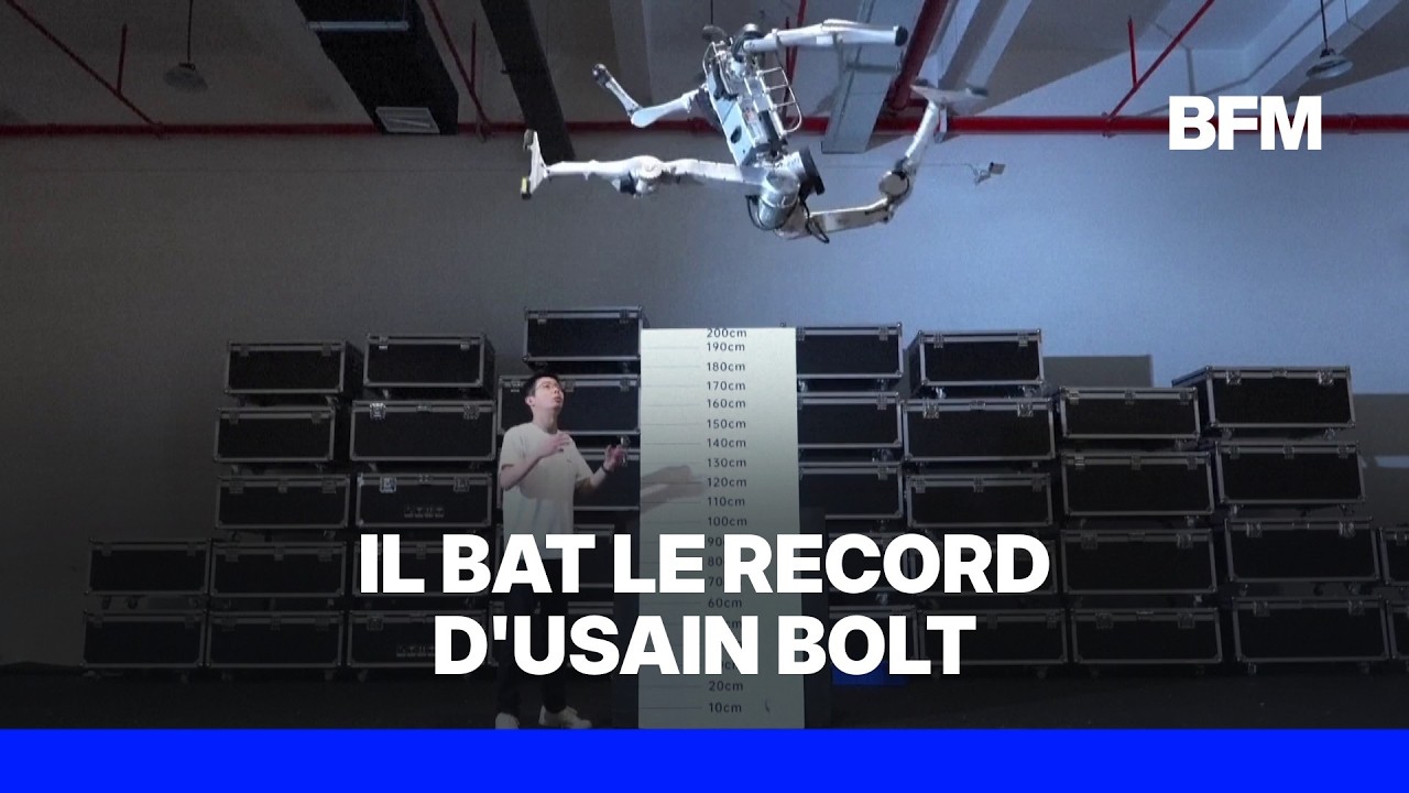 "Superman": ce nouveau robot chinois fait des sauts de 2 mètres et atteint 45,6 km/h