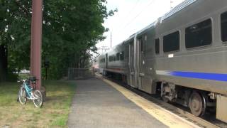 preview picture of video 'NJT ALP45-DP #4509 Shoving East With Comet V's At Morris Plains 7-30-2012'