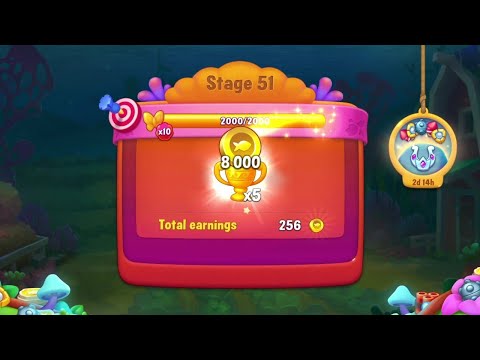@Fishdom Win Strikes Atlantis Cup Stage 50 - Special Stage 51 Challenge, Got 8K Coins
