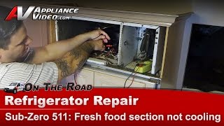 SubZero Refrigerator Repair: Not Cooling