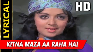 Kitna Maza Aa Raha Hai With Lyrics Lata Mangeshkar | Raja