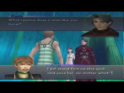 Xenosaga III HD Cutscene 330 - Allen Ridgeley (Underground Ruins) - JAPANESE - SWIMSUIT MODE