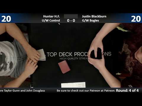 Modern w/ Commentary 7/11/17: Hunter Hersko-Fugitt (U/W Control) vs. Justin Blackburn (G/W Bogles)