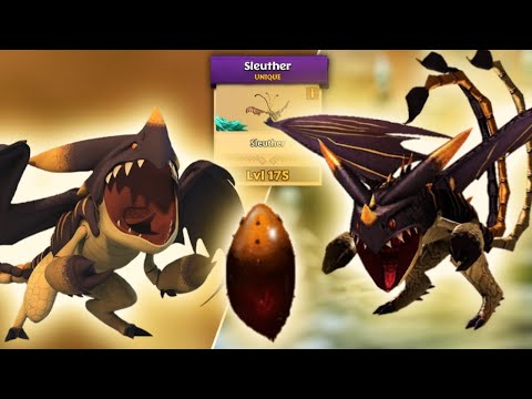 Sleuther (Dagur's Triple Stryke) Max Level 175 Titan Mode | Dragons: Rise of Berk