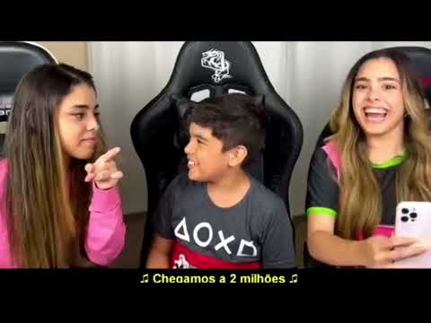 Abraão Arthur Vs. milla Estevão e milly - batalha de youtubers