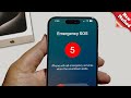 How To Turn On Off Emergency SOS Call Quietly On IPhone