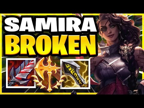 SAMIRA AND RAKAN IS A CHEAT CODE IN WILD RIFT! SAMIRA BUILD & GAMEPLAY!